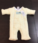 used Baby Merlin's Magic Sleepsuit, Small 3-6 Months, Cotton, Yellow