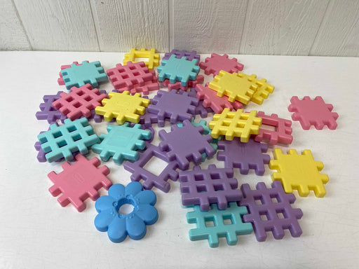 used Little Tikes Wee Waffle Blocks