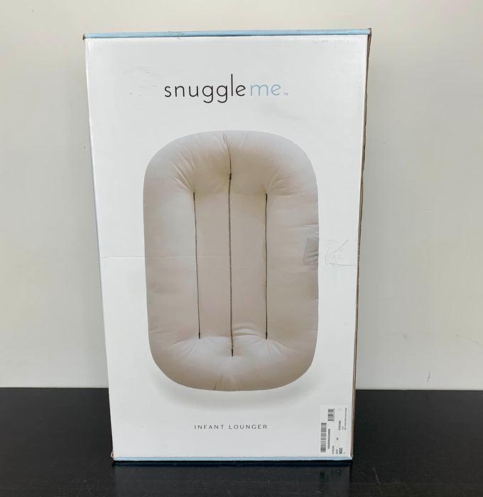 used Snuggle Me Organic Sensory Lounger, Natural