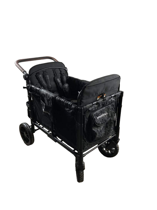 used Wonderfold W4 Luxe Quad Stroller Wagon, 2023, Elite Black Camo