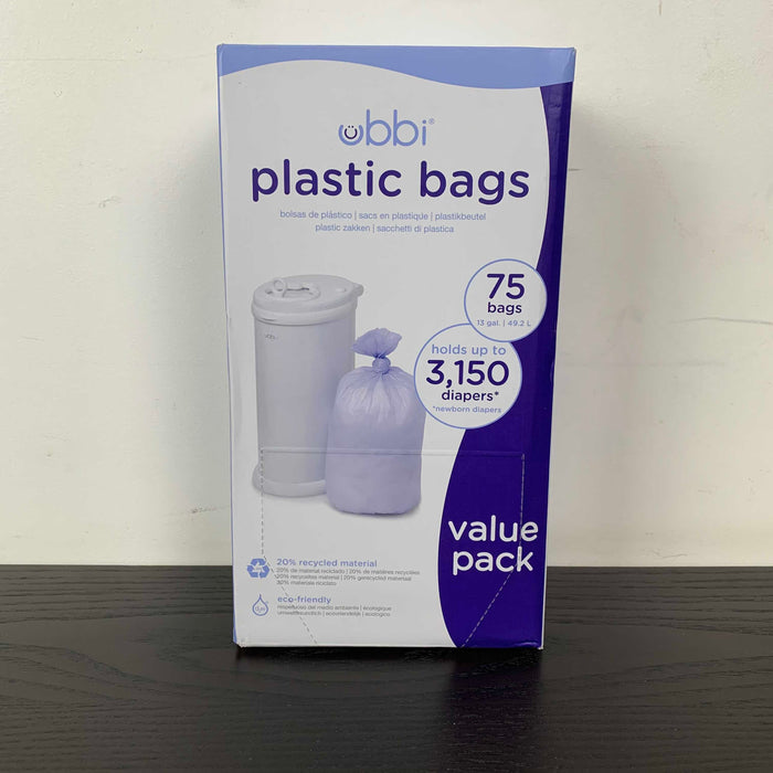 used Ubbi Plastic Diaper Pail Bags