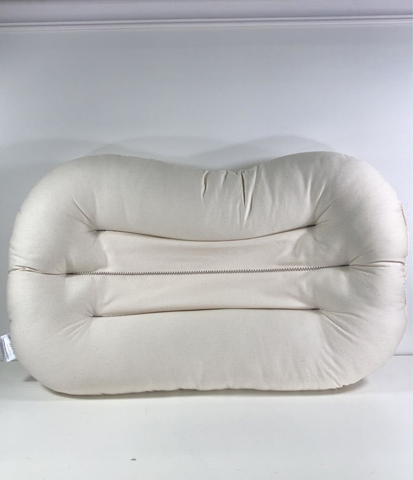 used Snuggle Me Organic Sensory Infant Lounger, Natural