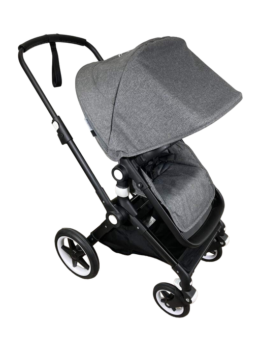 used Bugaboo Lynx Stroller, 2022, Black, Grey Melange