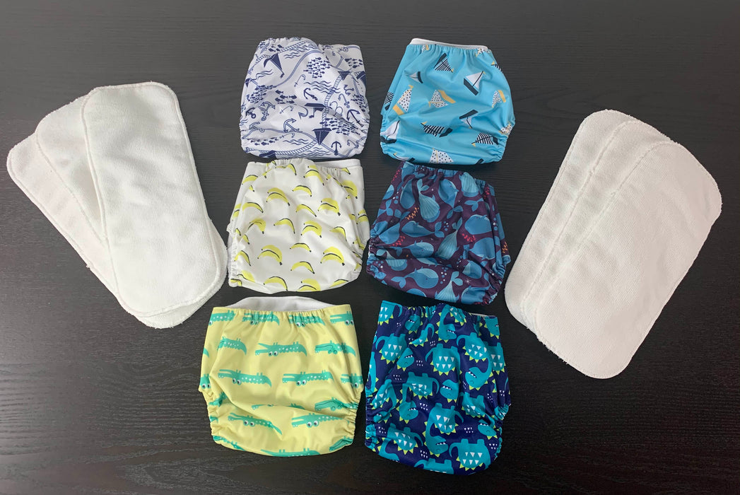 used BUNDLE Cloth Diapers