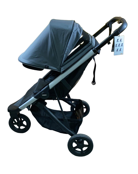 secondhand Thule Spring Stroller, 2021, Aluminum, Shadow Gray