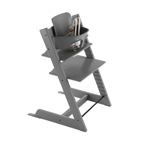 Stokke Tripp Trapp Complete High Chair, Storm Grey, Lucky Grey