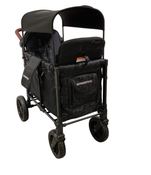 used Wonderfold W2 Luxe Multifunctional Double Stroller Wagon, 2023, Black Camo