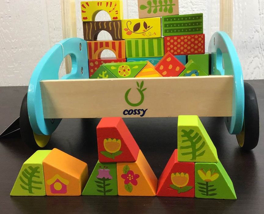 used Cossy Wooden Baby Learning Walker