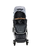 secondhand Mockingbird Single to Double Stroller, 2023, Silver with Penny Leather, Watercolor Drops, Sky