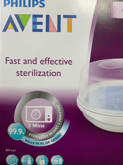 secondhand Philips Avent Microwave Steam Sterilizer