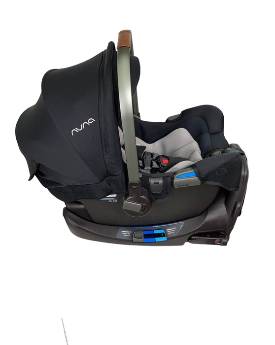 secondhand Nuna PIPA rx Infant Car Seat, Caviar, 2023