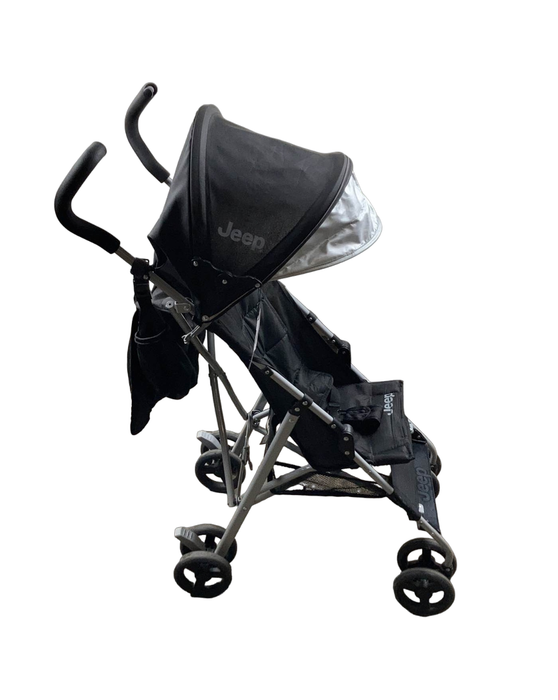 used Jeep North Star Stroller, 2021 Black with Neutral Grey