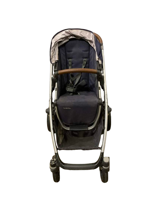 secondhand UPPAbaby VISTA Double Stroller, 2018, Georgie (Marine Blue)