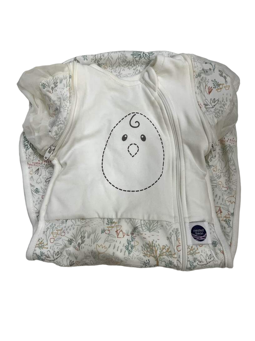 secondhand Nested Bean Zen One Classic, 3-6 months, monogram forrest