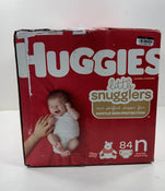 used Huggies Little Snugglers 84 Count, Newborn