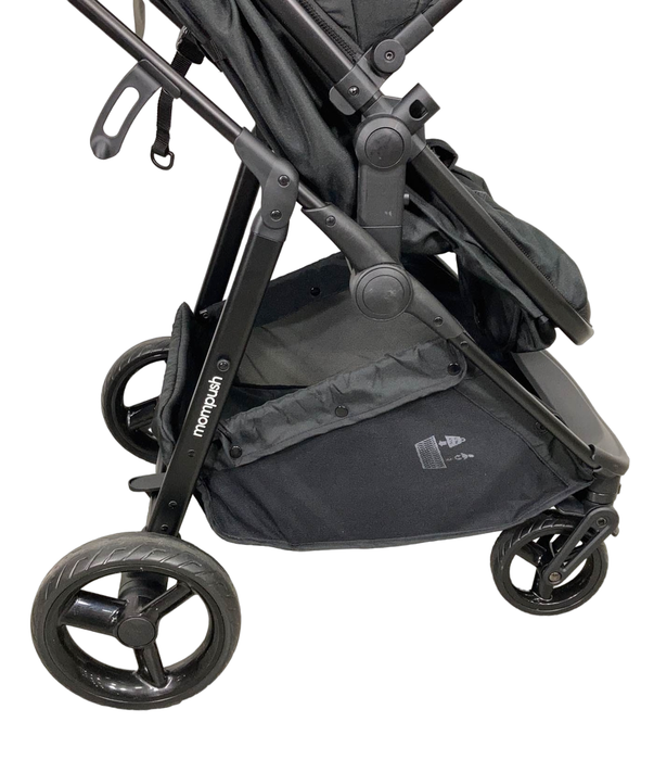 used Mompush Wiz Stroller, 2021, Black