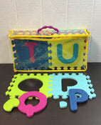 used B. toys Alphabet Foam Tiles