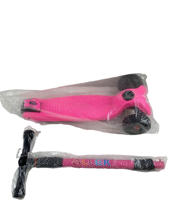 used Allek Kick Scooter, Rose Pink