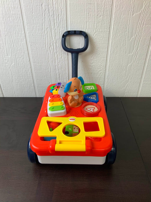 secondhand Fisher Price Laugh & Learn Pull & Play Learning Wagon