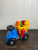 used Mega Bloks Dump Truck and Blocks