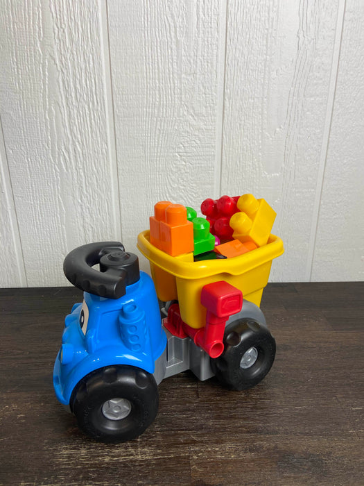 used Mega Bloks Dump Truck and Blocks