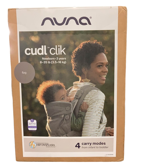 used Nuna Cudl Clik, Fog