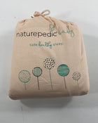 used Naturepedic Organic Cotton Waterproof Fitted Crib Pad