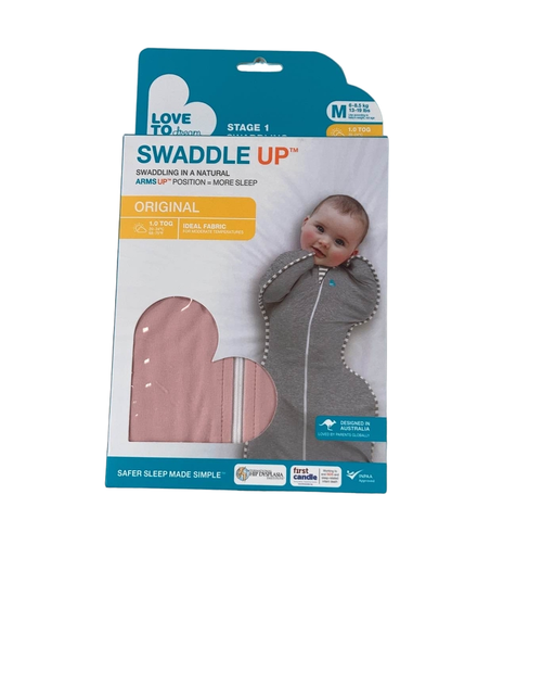 used Love To Dream Swaddle UP Original 1.0 Sleep Sack, Dusty Pink, Medium