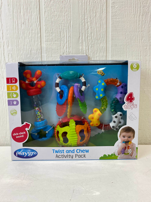 used Playgro Twist And Chew Activity Pack