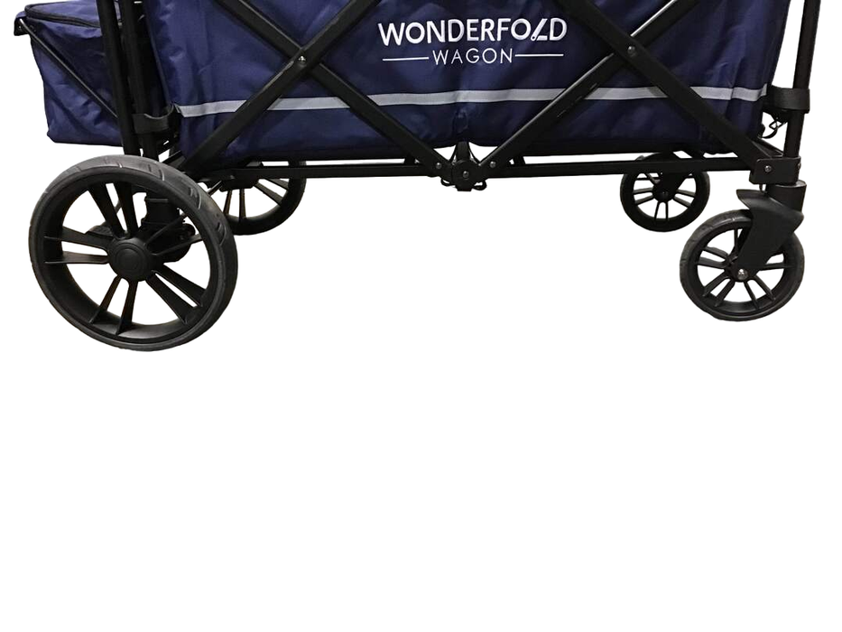 used Wonderfold X2 Push + Pull Double Stroller Wagon, 2021, Navy