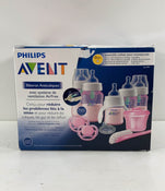 secondhand Philips Avent Anti-Colic Newborn Starter Set, Pink