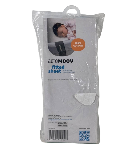 secondhand Aeromoov Fitted Sheet For Travel Cot