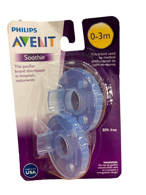 used Philips Avent Soothie Pacifiers, 2-Pack