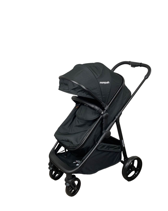 used Mompush Wiz Stroller, Black, 2022