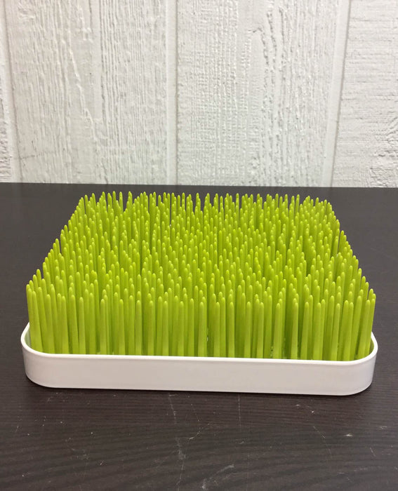 used Boon Grass Countertop Drying Rack, Green, Grass Countertop Drying Rack