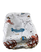 used JumpOff Jo Fitted Bassinet Sheet, Octopus treasure