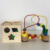 used BUNDLE Melissa & Doug Wooden Toys