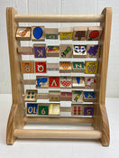 secondhand Melissa & Doug ABC 123 Abacus