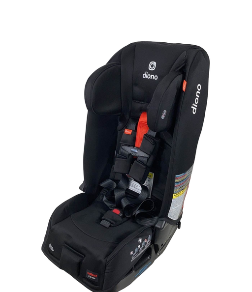 secondhand Diono Radian 3RXT Convertible Car Seat, 2021, Black Jet