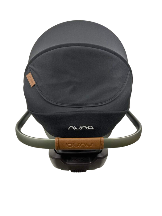 Nuna PIPA rx Infant Car Seat, Caviar, 2023