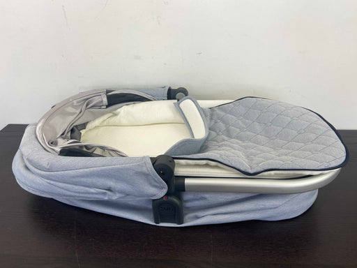 secondhand UPPAbaby Bassinet, William (Chambray Oxford), 2018