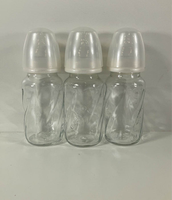 secondhand Evenflo Glass Baby Bottles - 4oz