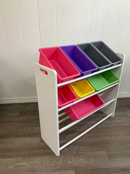 secondhand Battat Toy Bin Organizer