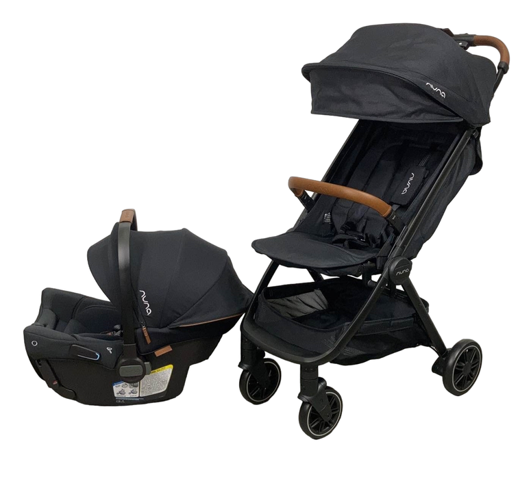 used Nuna TRVL + Pipa Urbn Travel System, 2023, Caviar