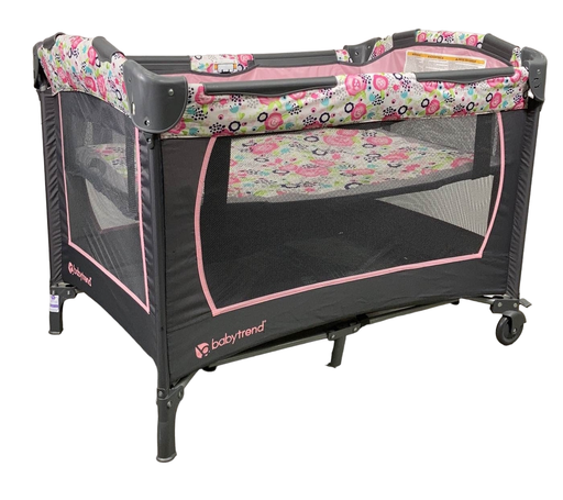 used Baby Trend Lil Snooze Deluxe Nursery Playard