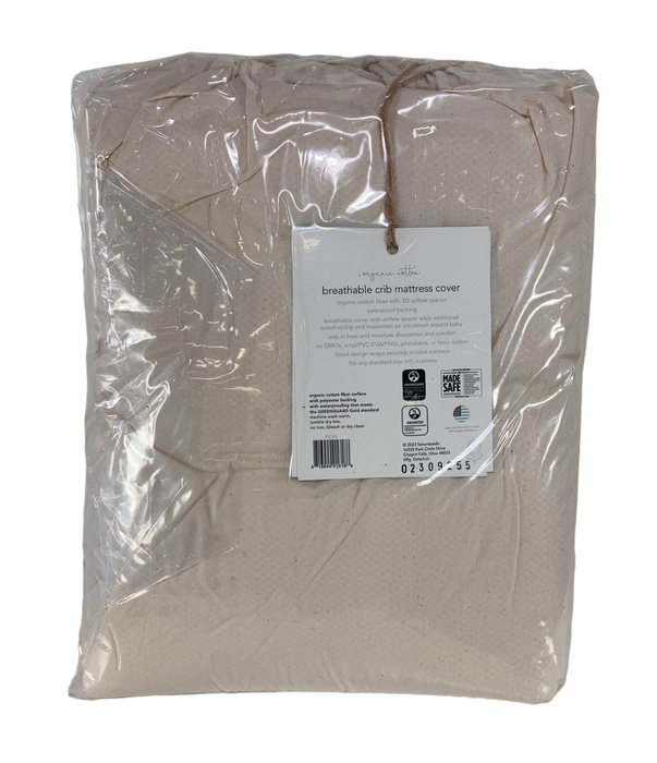 secondhand Naturepedic Breathable Crib Mattress Cover