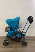 secondhand Joovy Caboose Ultralight Graphite Stroller, 2019, Turquoise