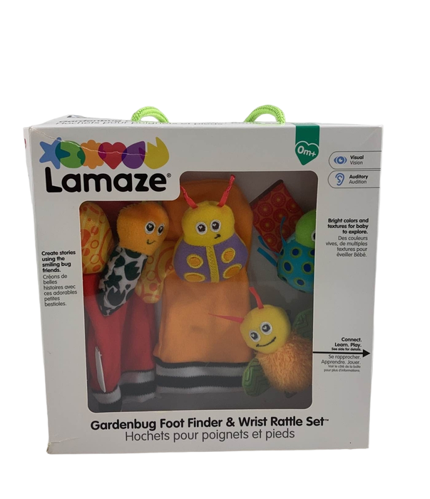 used Lamaze Wrist Rattle & Foot Finder Set