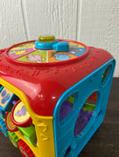 secondhand VTech Sort And Discover Activity Cube