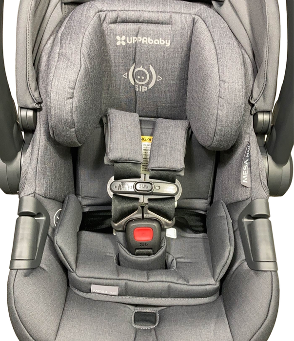 UPPAbaby MESA MAX Infant Car Seat and Base, 2022, PureTech Greyson